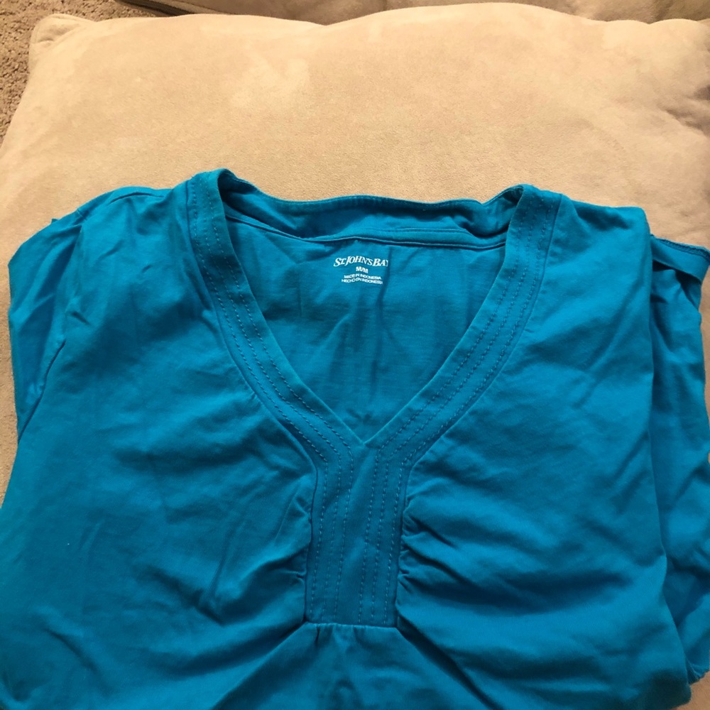 blue dress top